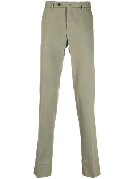 Pt01 прямые брюки со складками