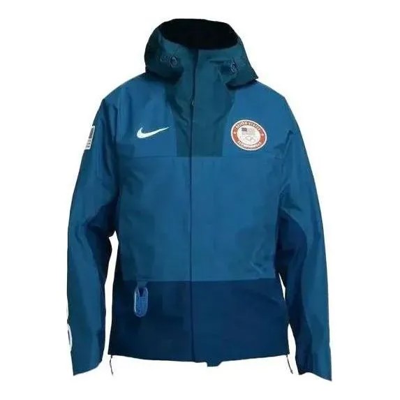 Куртка Nike ACG Goretex USA Olympic Chain Of Craters Jacket 'Blue', синий