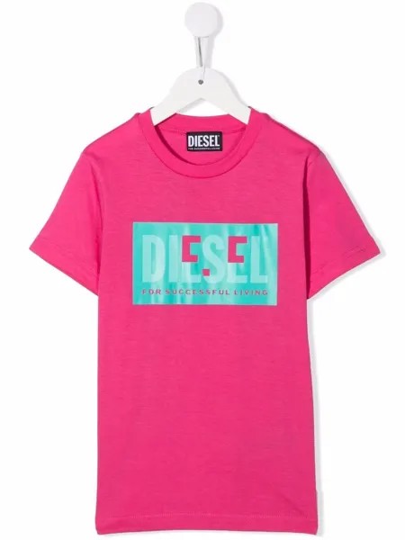 Diesel Kids футболка с логотипом