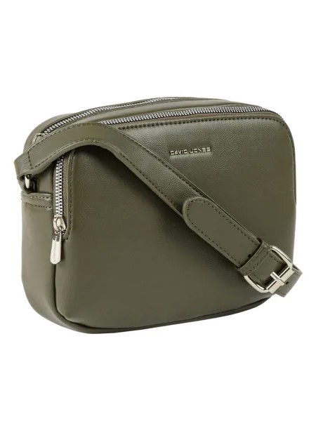 Сумка кросс-боди женская David Jones 6823-1DD, хаки