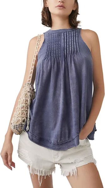 Топ Free People Go To Town Tank, цвет Tempest