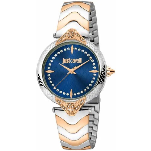 Наручные часы Just Cavalli JC1L238M0115, синий, серебряный