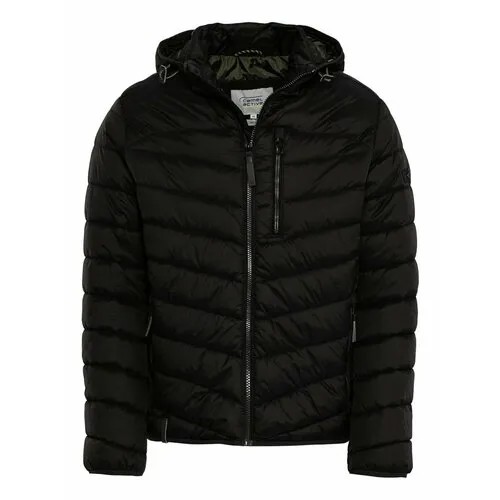 Куртка Camel Active, демисезон/зима, силуэт прямой, стеганая, размер 48, серый