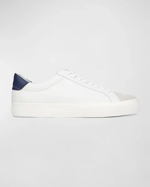 Мужские низкие кеды Fulton из смешанной кожи Vince, цвет White