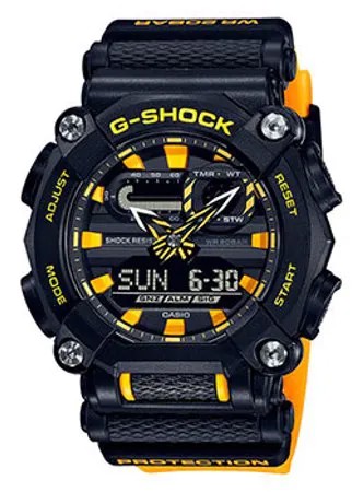 Японские наручные  мужские часы Casio GA-900A-1A9ER. Коллекция G-Shock