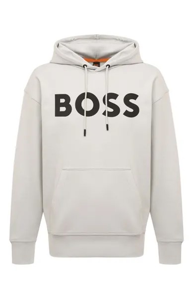 Хлопковое худи BOSS Orange