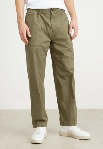 Брюки Badge Trim Pant Calvin Klein Jeans, цвет dusty olive
