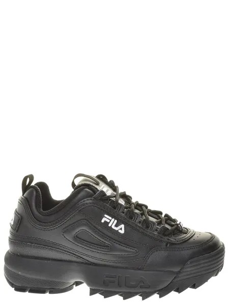 Кроссовки Fila (Disruptor 2) женские демисезонные, размер 34,5, цвет черный, артикул 5BM01DR2-001