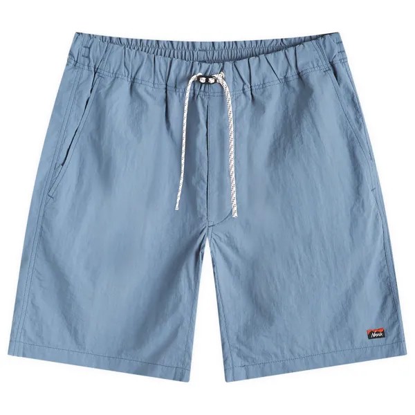 Шорты Nanga Nylon Tusser Easy Shorts, цвет Light Blue