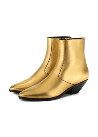Кожаные ботинки West Saint Laurent
