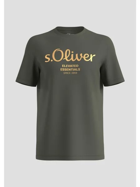 Футболка s.Oliver, оливковый