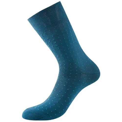 Носки Philippe Matignon, размер 45-47, синий, голубой