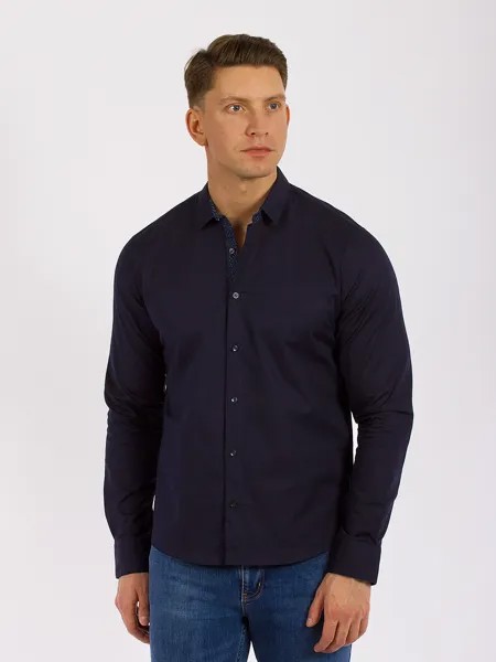 Рубашка мужская PANTAMO GD30700028 синяя M