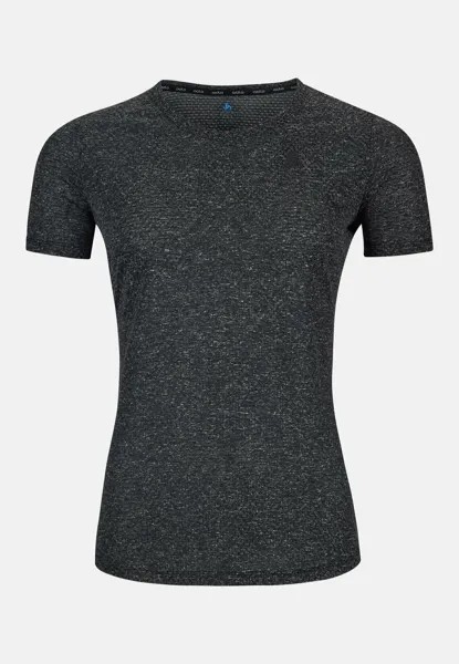 Спортивная футболка Crew Neck Active Cool ODLO, черный