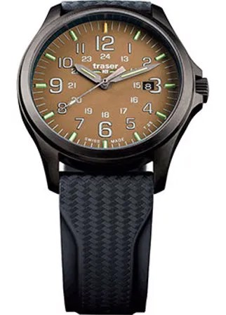 Швейцарские наручные  мужские часы Traser TR.108737. Коллекция Officer Pro