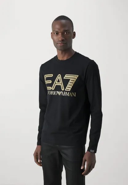 Рубашка с длинным рукавом EA7 Emporio Armani, цвет nero