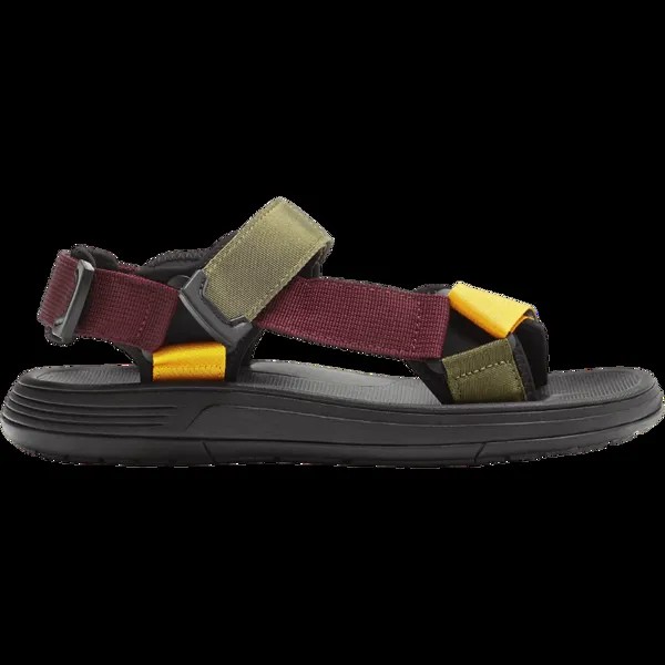 Сандалии Zara Multicoloured Technical, черный