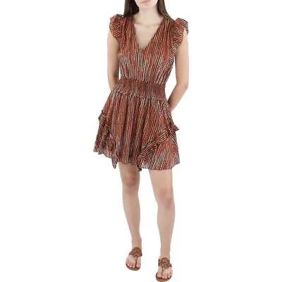 Женское мини-платье-футляр Ramy Brook Jessie со сборками BHFO 3337