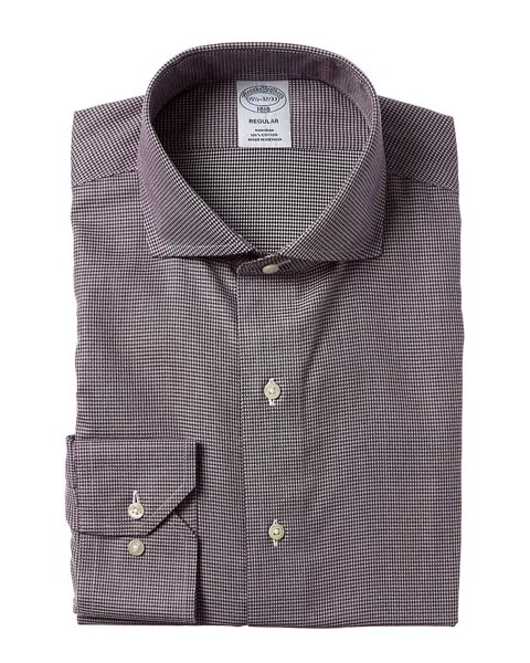 Классическая рубашка классического кроя Brooks Brothers, фиолетовый