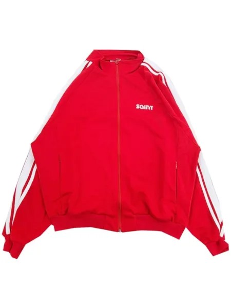 SAINT MXXXXXX спортивная куртка с вышитым логотипом, красный