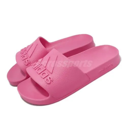 Adidas Adilette Aqua Pink Fusion Женские тапочки унисекс Casaul Sandal Slipppers IF7373