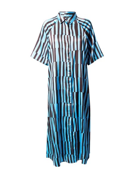 Рубашка-платье Monki, синий