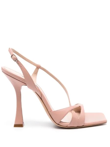 Casadei босоножки Geraldine 100, розовый