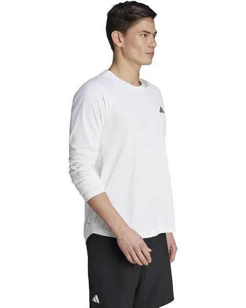 Футболка Adidas Club Tennis Long Sleeve T-Shirt, белый