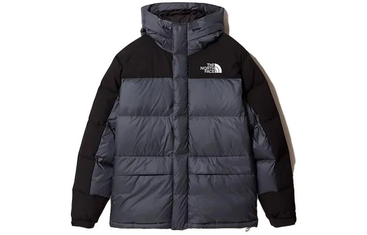 Пуховик мужской серый The North Face, серый