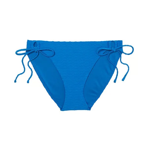 Плавки бикини Victoria's Secret Swim Mix & Match Side-Tie Fishnet, синий