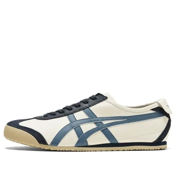 Кроссовки Onitsuka Tiger MEXICO 66 Deluxe Shoes 'White Navy Blue', белый