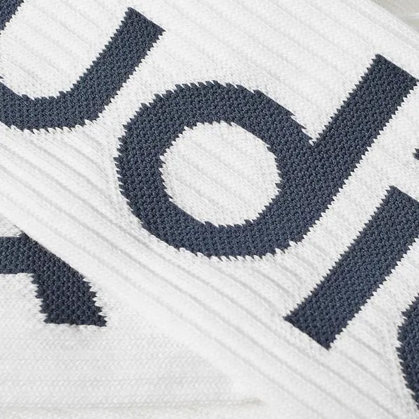 Носки Acne Studios Long Rib Logo Sock