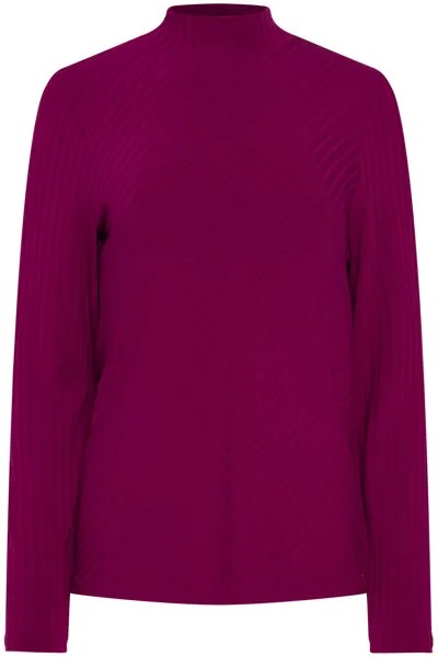 Лонгслив Gina Laura, цвет fuchsia pink