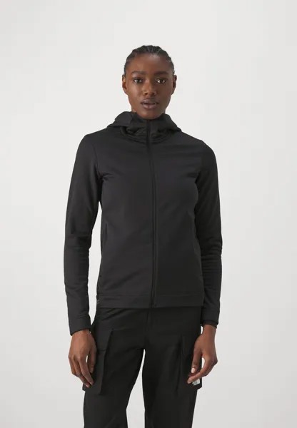 Флисовая куртка RIDER TECH ZIP HOOD Peak Performance, цвет black