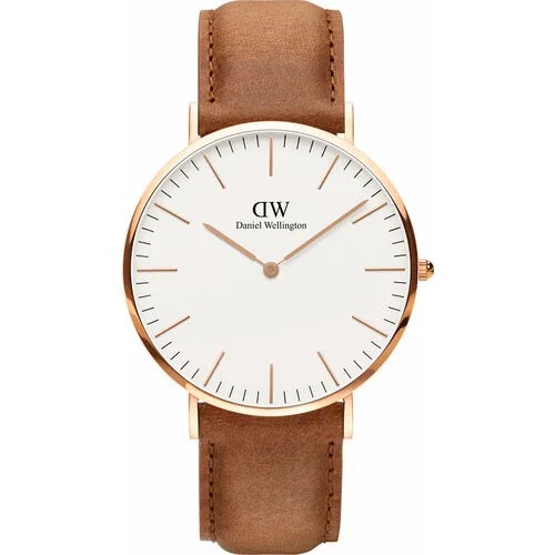 Наручные часы Daniel Wellington, золотой, белый