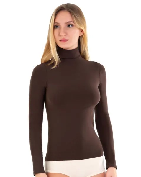 Водолазка женская Mademoiselle Dolcevita ML (Ilar) коричневая L-XL