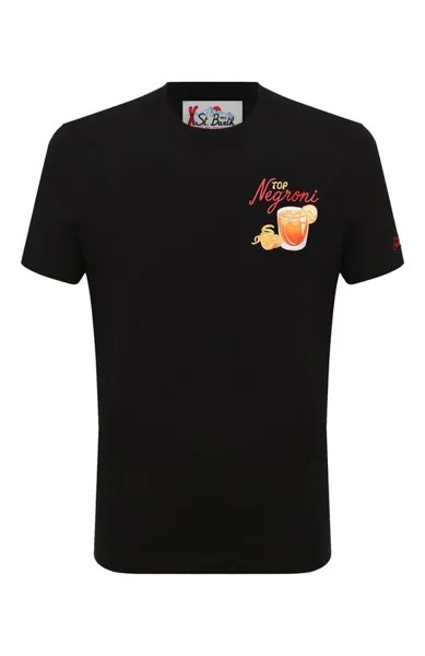 Хлопковая футболка MC2 Saint Barth