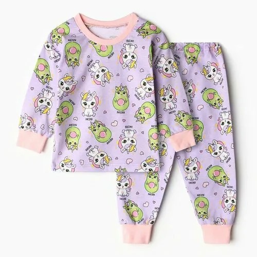 Пижама  РиД - Родители и Дети, размер 28/98, фиолетовый