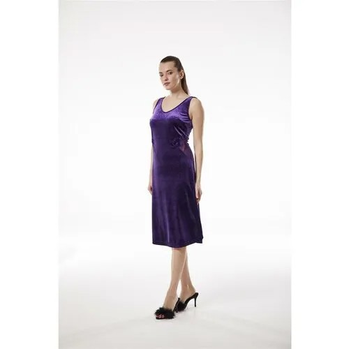 Сорочка Relax Mode, размер 44, фиолетовый