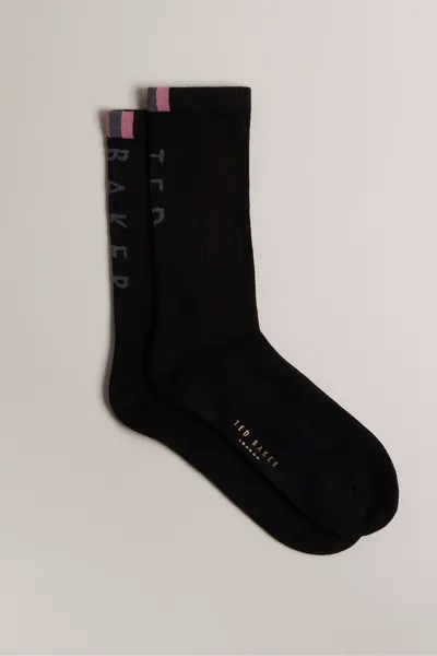 Спортивные носки с логотипом Redhot Ted Baker, черный