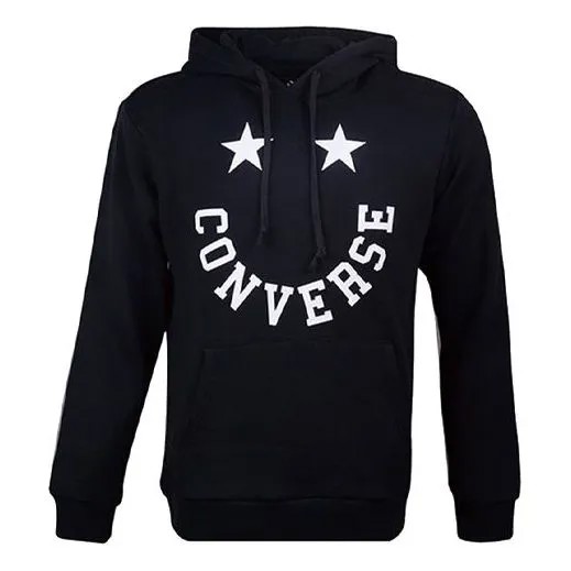 Толстовка Converse Men's Graphic Pullover in Converse Black, черный