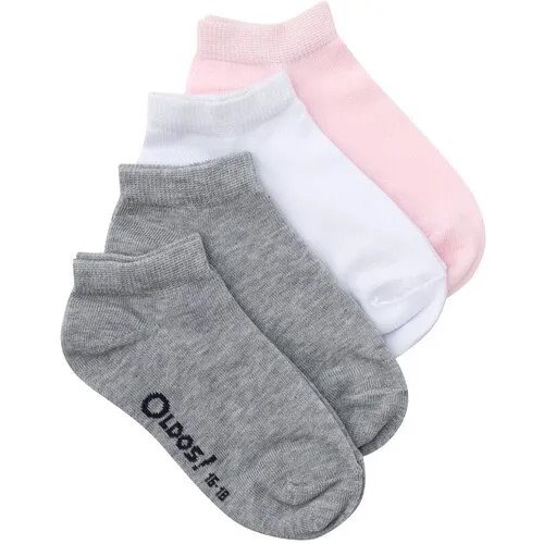 Носки Oldos размер 29-31, розовый, серый