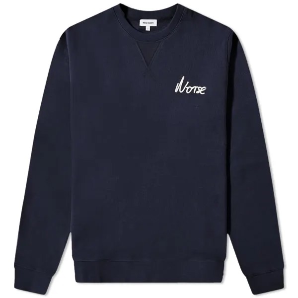 Свитшот с круглым вырезом и логотипом Norse Projects Arne