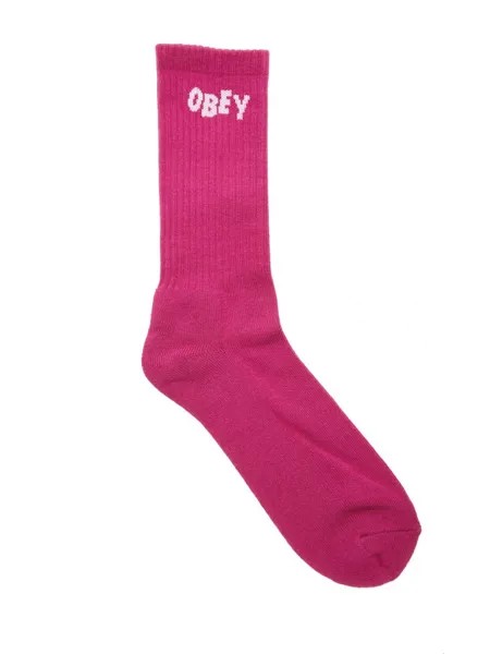 Носки OBEY Obey Jumbled Socks Fuschia