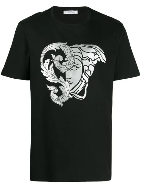 Versace Collection футболка с принтом Medusa