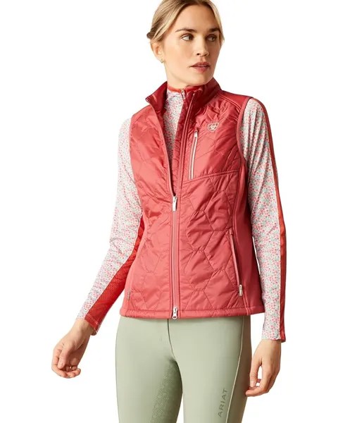 Утепленный жилет Ariat Fusion Insulated, цвет Slate Rose