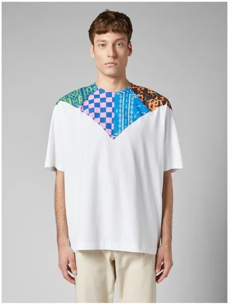 Футболка стандартного кроя Marcelo Burlon, белый