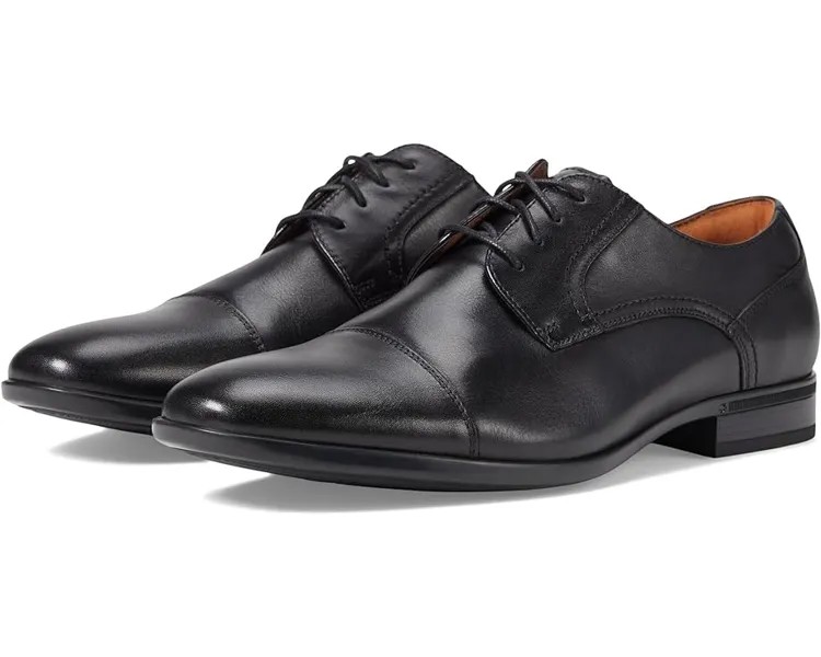 Оксфорды Florsheim Zaffiro Cap Toe, черный