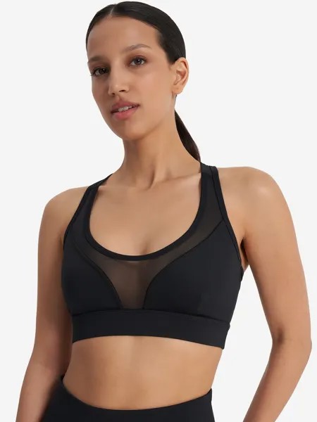 Спортивный топ бра Demix ActiveMove Mesh, Черный