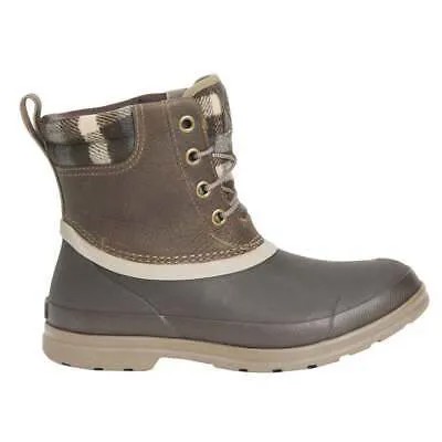 Женские коричневые повседневные ботинки Muck Boot Original Round Toe Duck ODLW-109